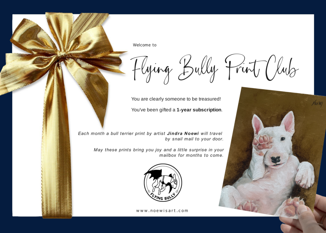 Gift card for 12 months subscription